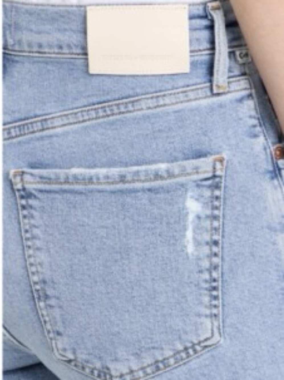 Citizens of Humanity Charlotte Crop High Rise Straight Jeans in Dalia Size 26 - Picture 2 of 7